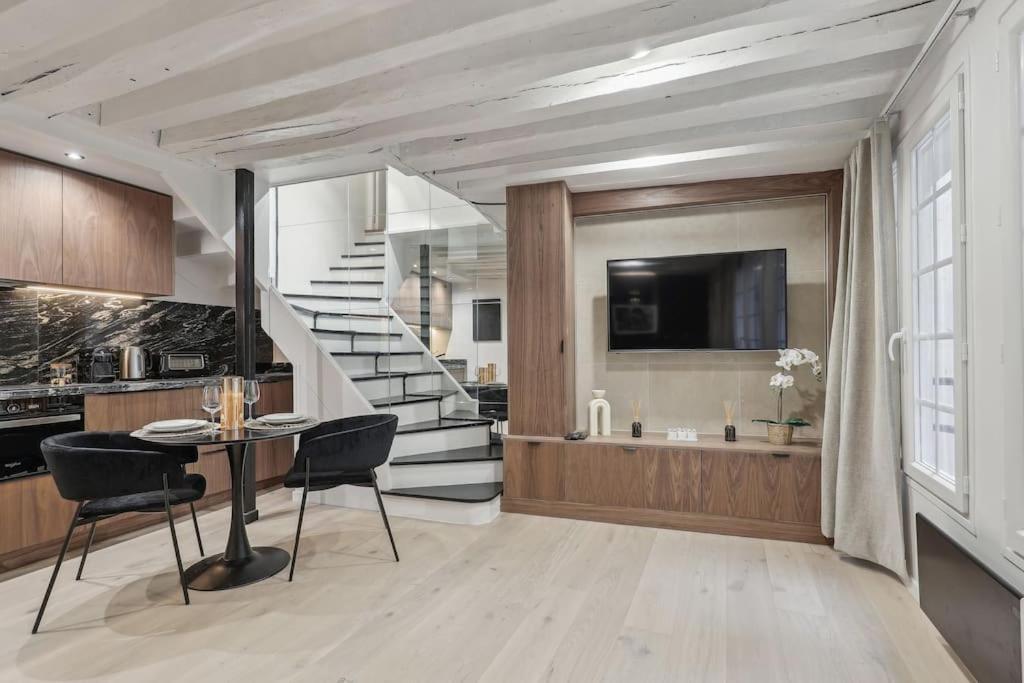 Duplex Parisien Pres Du Louvre Lejlighed Eksteriør billede